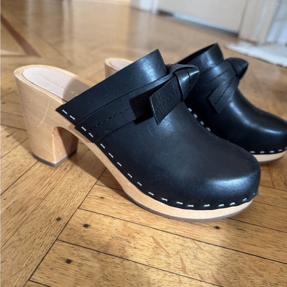 Loeffler Randall Shoes - Loeffler Randall Black Clogs/Mules